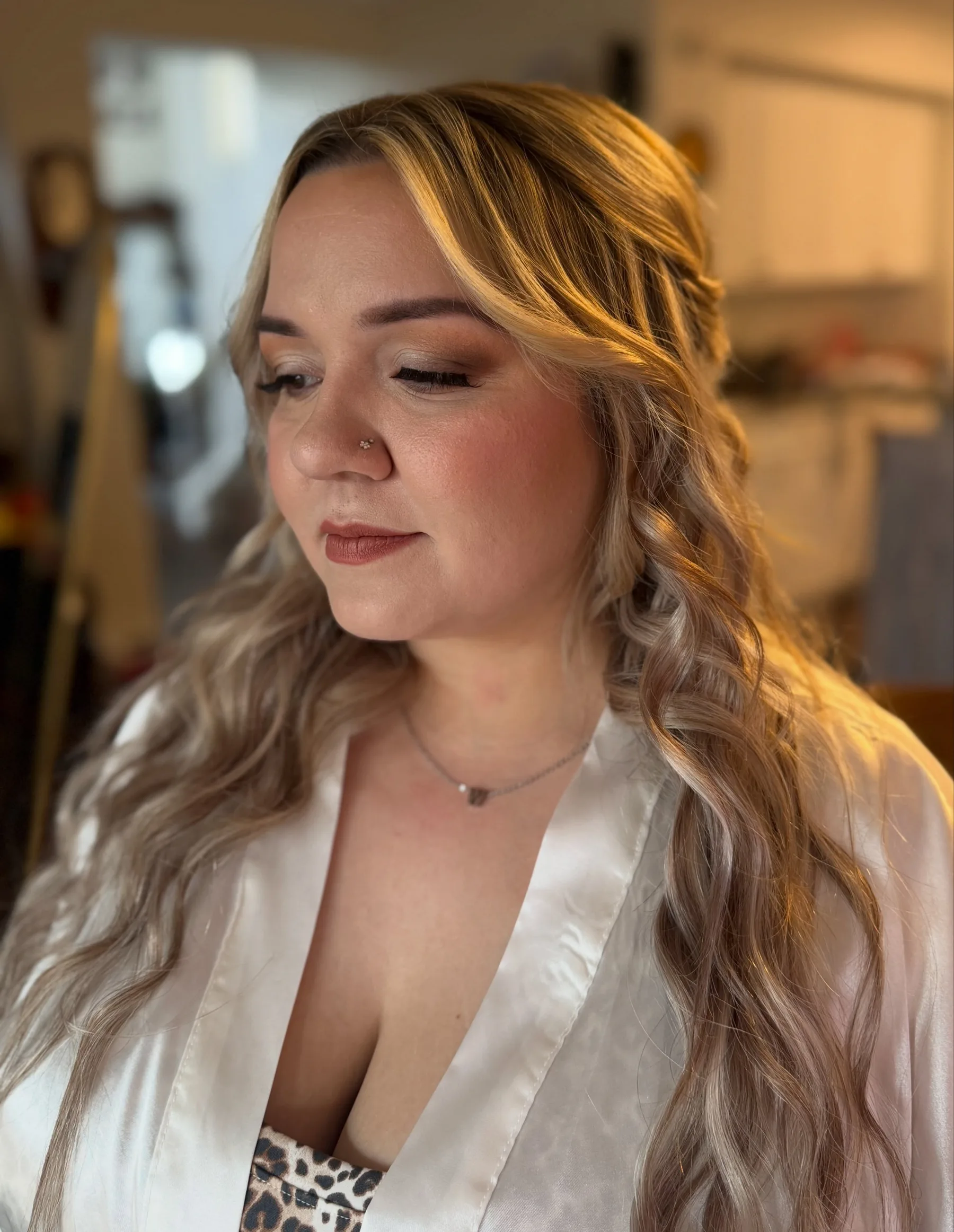 Bridal hair styling from the Brooke Farris site build